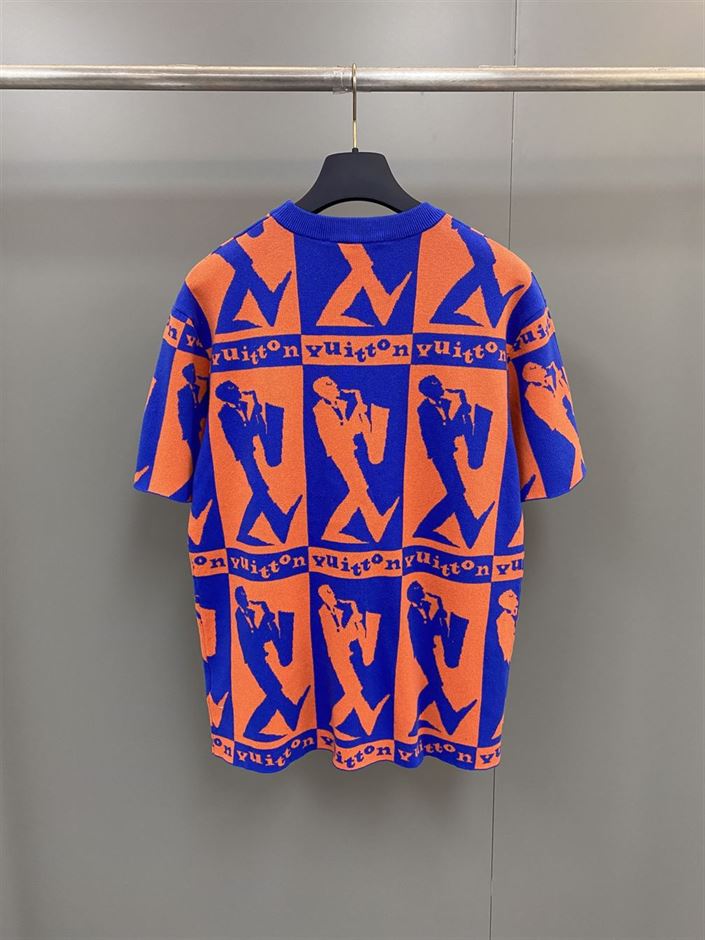 LOUIS VUITTON JAZZ FLYERS SHORT-SLEEVED KNITWEAR - LVTS042