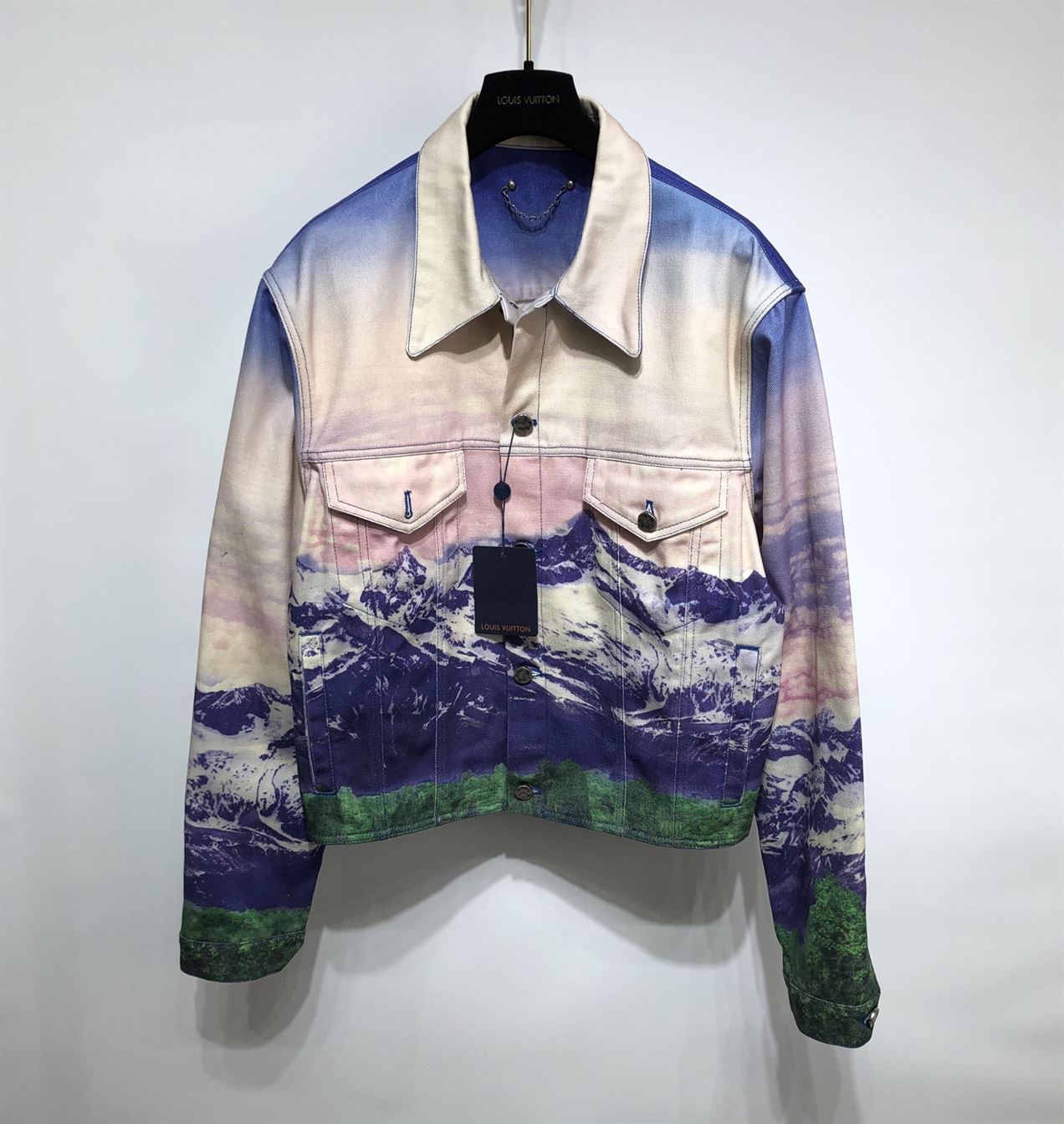 LOUIS VUITTON LANDSCAPE DENIM JACKET - LVC007
