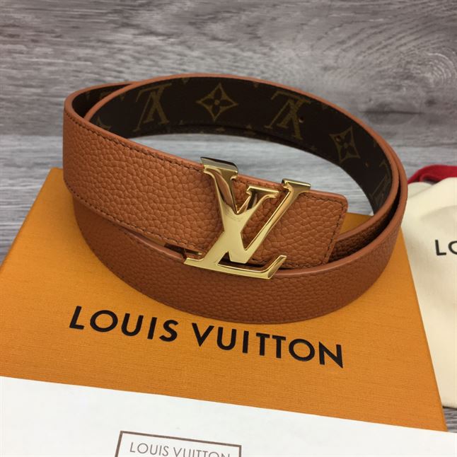 LOUIS VUITTON LV INITIALES 30MM REVERSIBLE BELT MONOGAM - LBE085