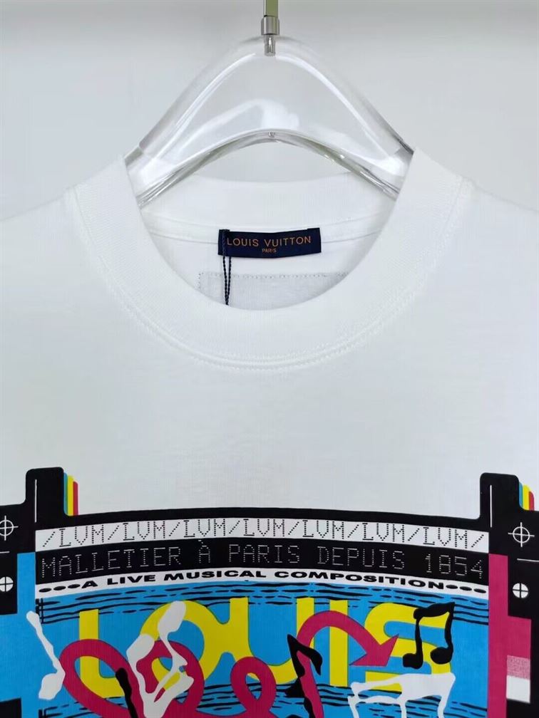 LOUIS VUITTON LV JAZZ FLYERS SHORT-SLEEVED T-SHIRT - LVTS068