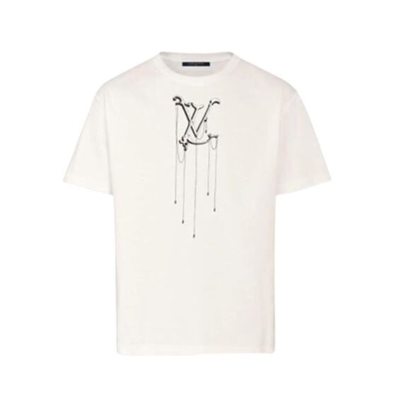 LOUIS VUITTON LV PENDANT EMBROIDERY T-SHIRT - LVTS0017