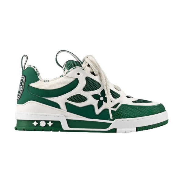 LOUIS VUITTON LV SKATE SNEAKER GREEN WHITE - LVS167
