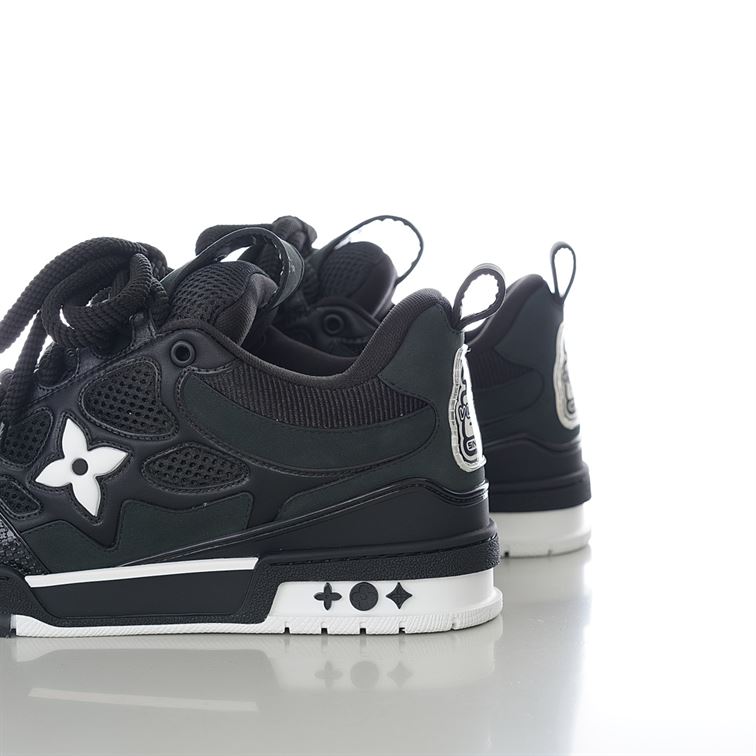 LOUIS VUITTON LV SKATE SNEAKER IN BLACK - LVS143