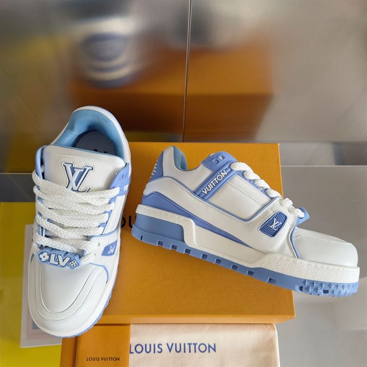 LOUIS VUITTON LV TRAINER MAXI SNEAKER CIEL - LVS200