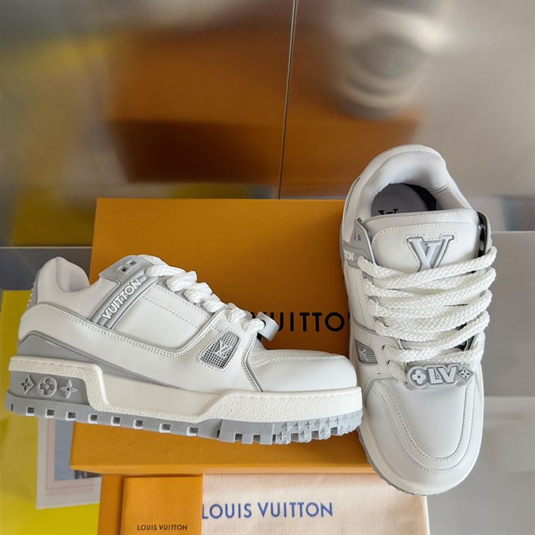 LOUIS VUITTON LV TRAINER MAXI SNEAKER GRIS - LVS201