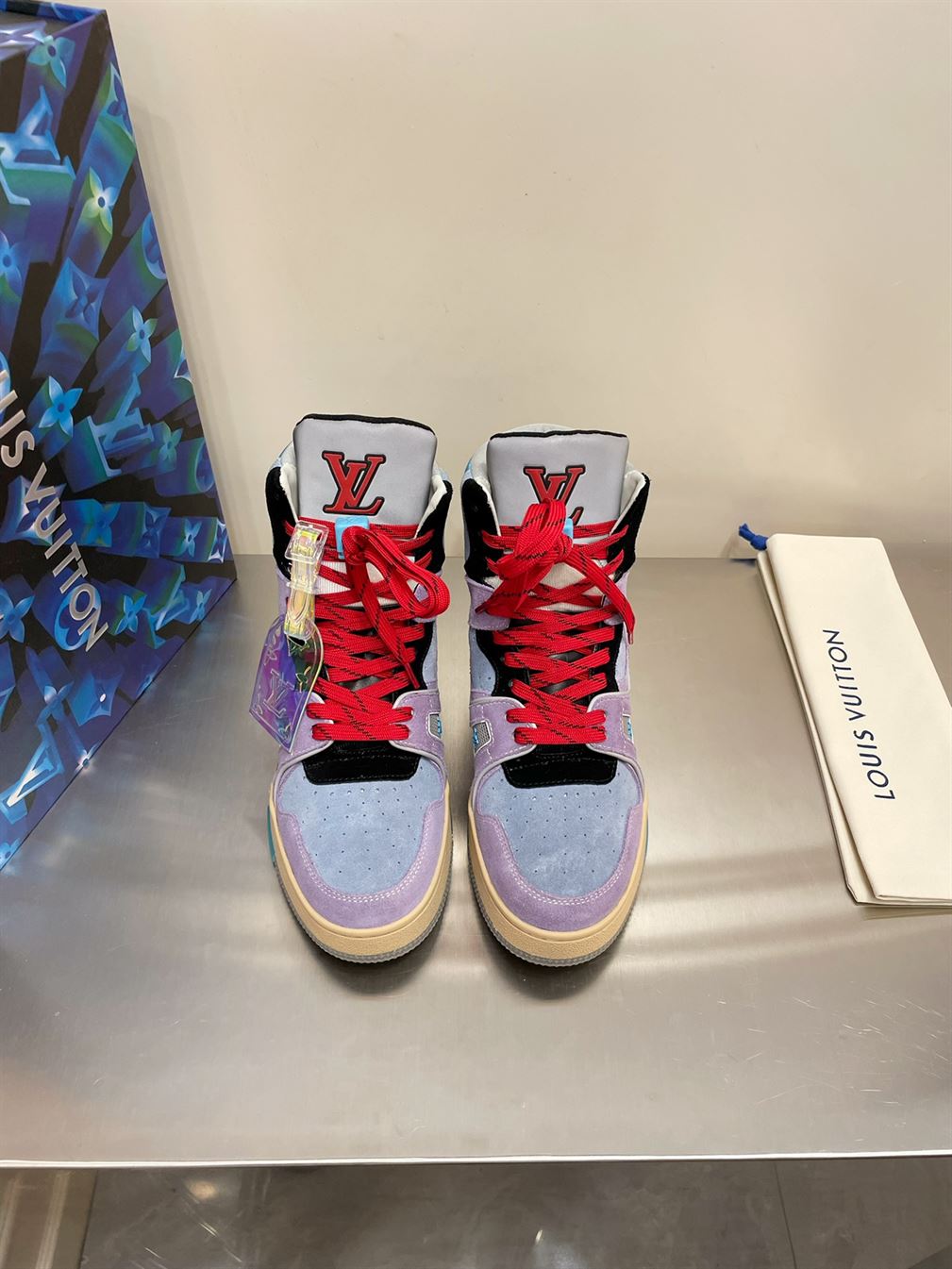 LOUIS VUITTON LV TRAINER SNEAKER BOOT - LVS069