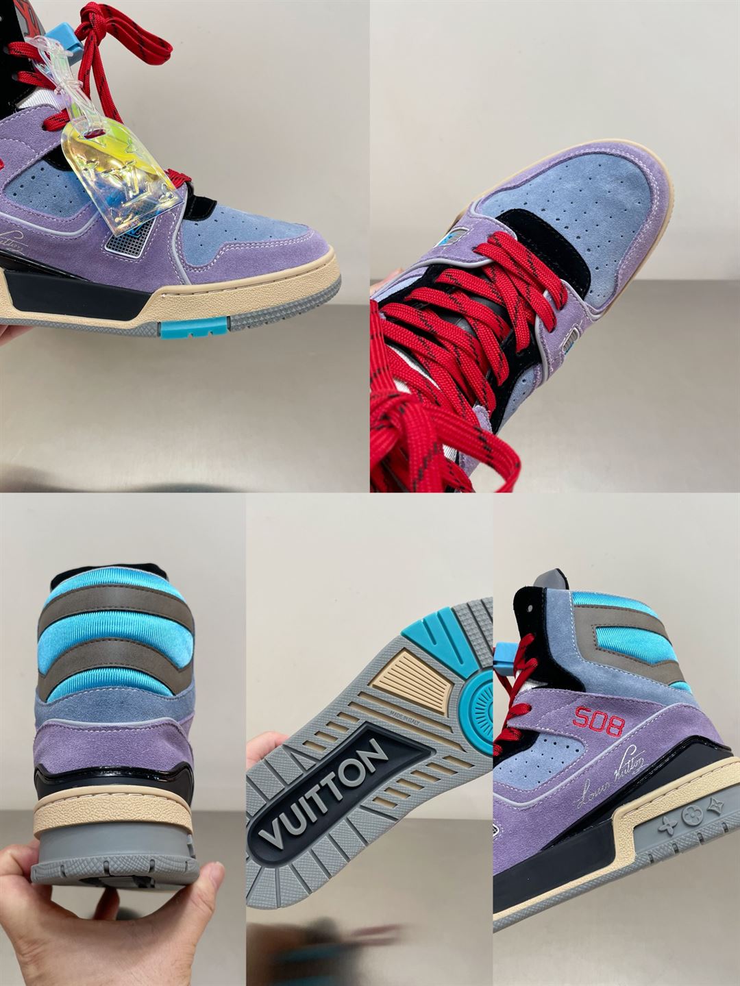 LOUIS VUITTON LV TRAINER SNEAKER BOOT - LVS069