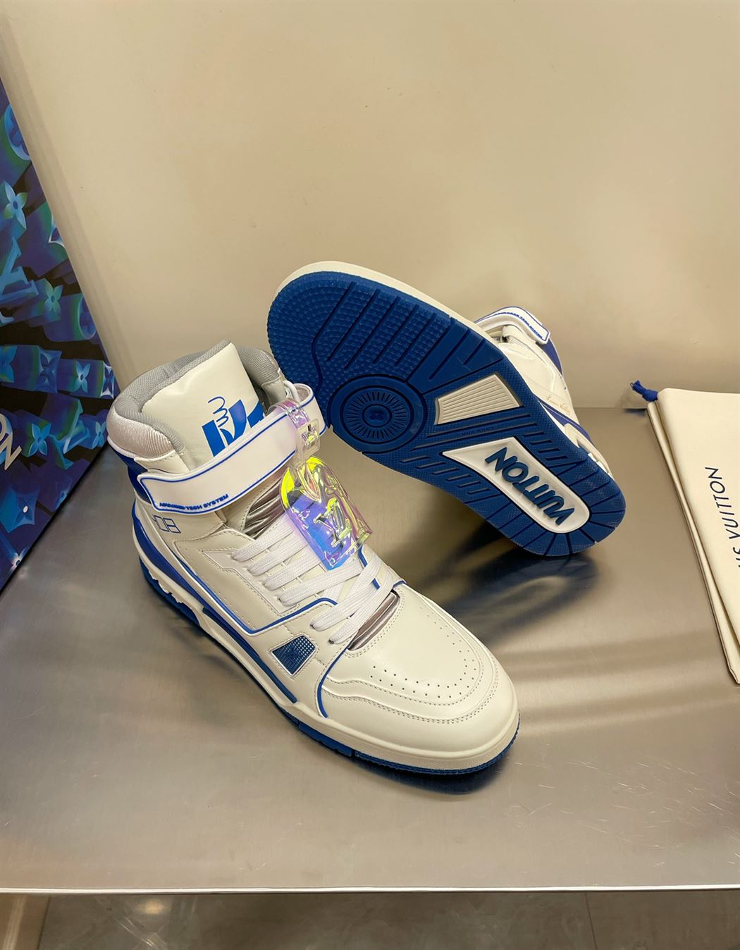 LOUIS VUITTON LV TRAINER SNEAKER BOOT - LVS071