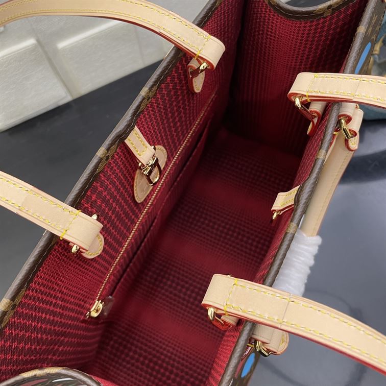 LOUIS VUITTON LV X YK ONTHEGO MM MONOGRAM