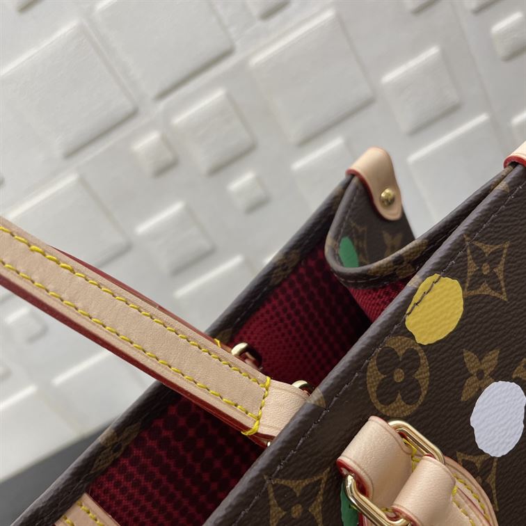 LOUIS VUITTON LV X YK ONTHEGO MM MONOGRAM