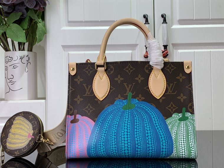 LOUIS VUITTON LV X YK ONTHEGO PM PUMPKIN MONOGRAM