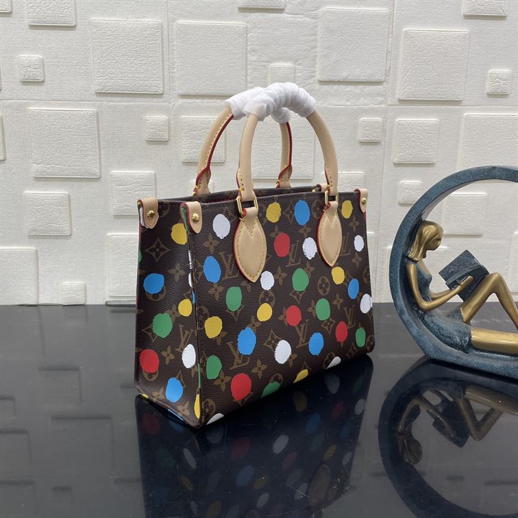LOUIS VUITTON LV X YK ONTHEGO PM MONOGRAM
