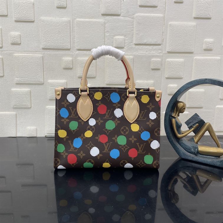 LOUIS VUITTON LV X YK ONTHEGO PM MONOGRAM