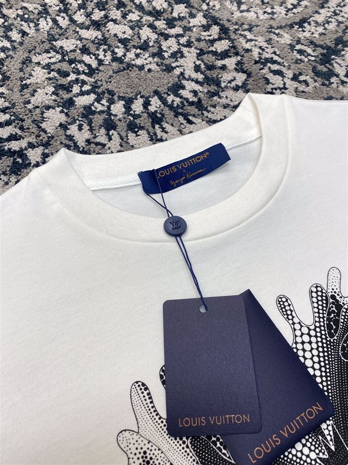 LOUIS VUITTON LV X YK PSYCHEDELIC FLOWER REGULAR T-SHIRT - LVTS037