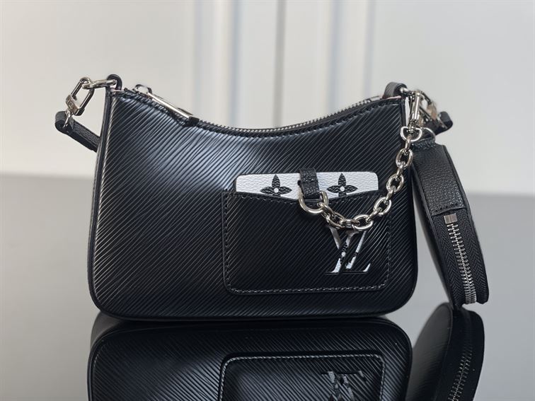 LOUIS VUITTON MARELLINI EPI LEATHER IN BLACK