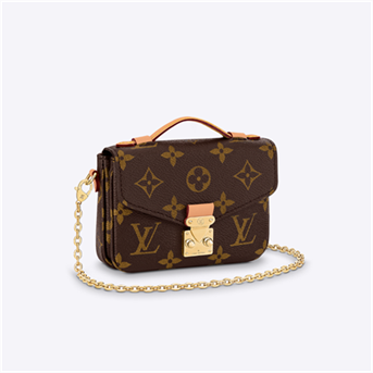 LOUIS VUITTON MICRO METIS MONOGRAM BROWN