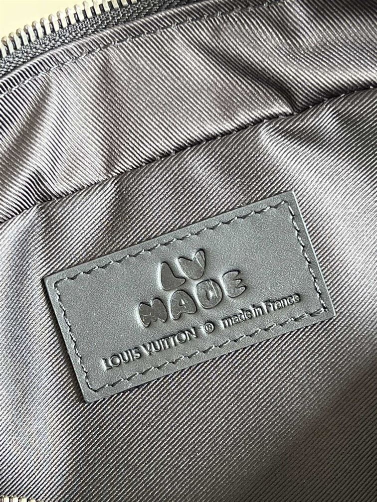 LOUIS VUITTON MODULAR SLING BAG MONOGRAM STRIPES ECLIPSE COATED CANVAS - LVB009