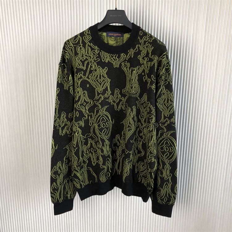 LOUIS VUITTON MONOGRAM COTTON CREWNECK - LVH055