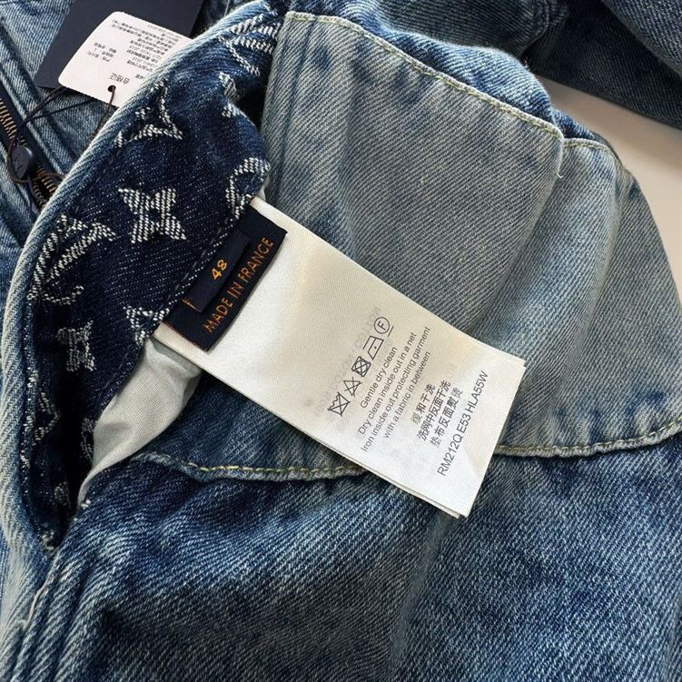 LOUIS VUITTON MONOGRAM PATCHWORK DENIM HOODIE - LVC031