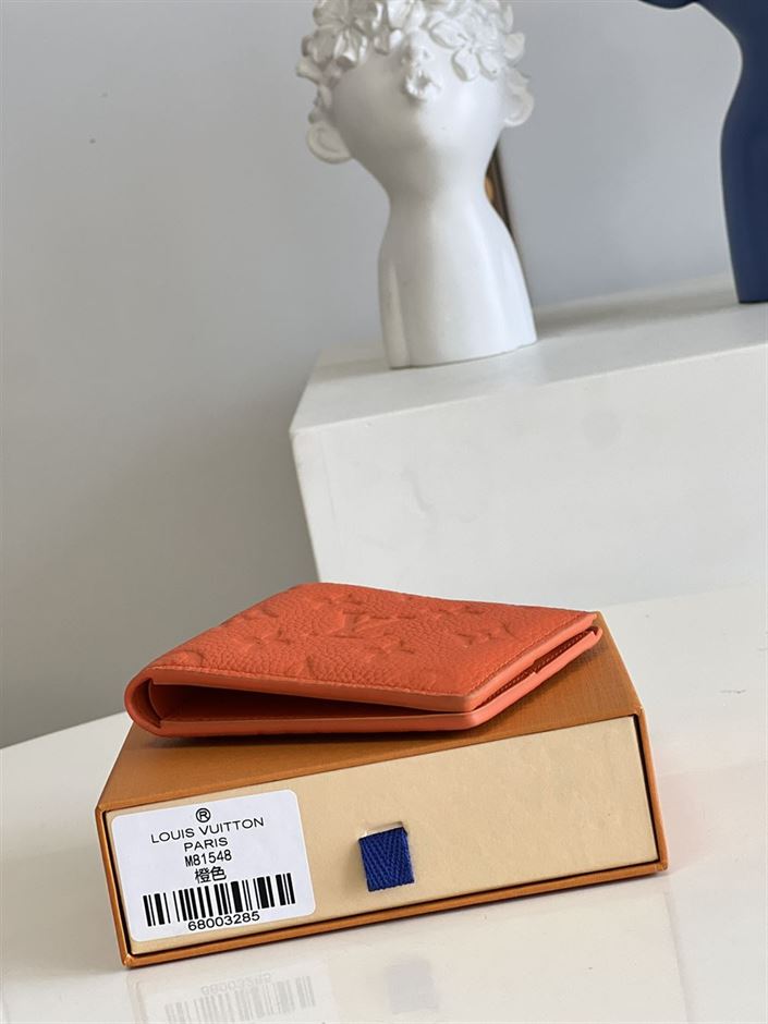 LOUIS VUITTON MULTIPLE WALLET IN ORANGE