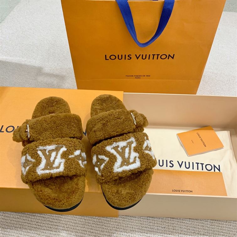 LOUIS VUITTON PASEO FLAT COMFORT MULE - LVSD048