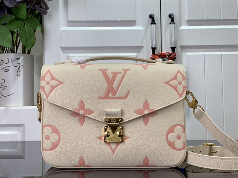 LOUIS VUITTON POCHETTE METIS MONOGRAM EMPREINTE LEATHER