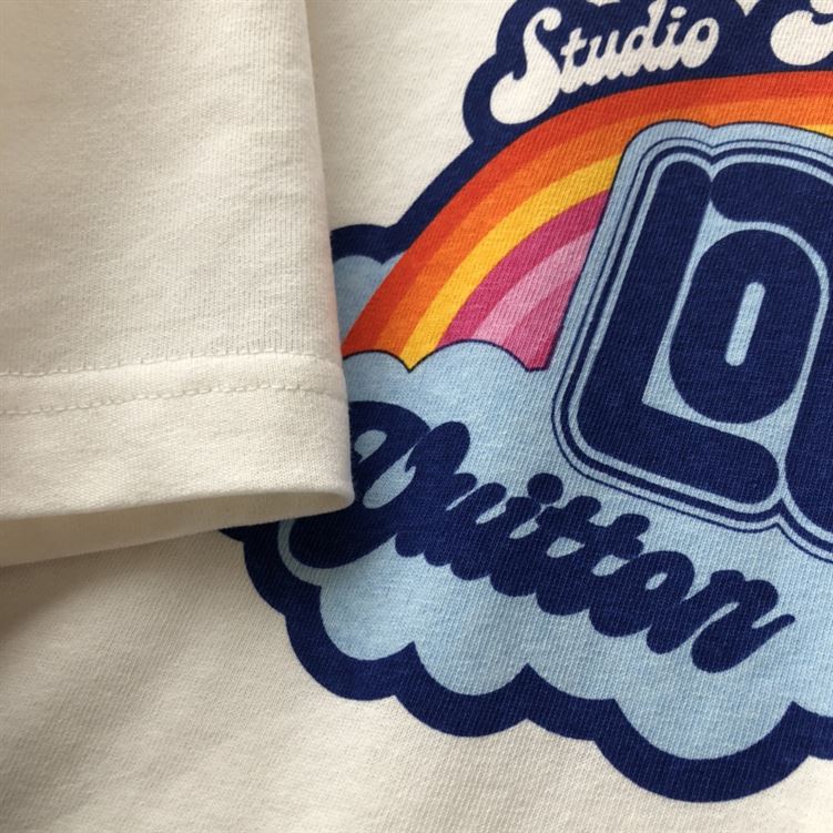 LOUIS VUITTON RAINBOW PRINTED T-SHIRT - LVTS036