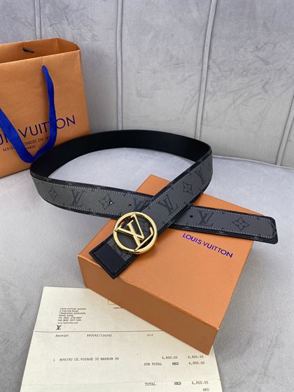 LOUIS VUITTON REVERSIBLE BELT CIRCLE - LBE069