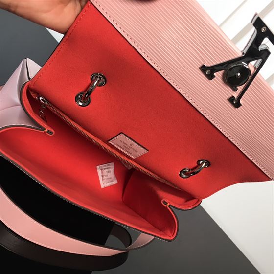 LOUIS VUITTON ROSE BALLERINE EPI LEATHER