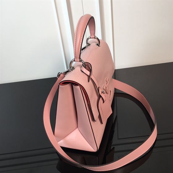 LOUIS VUITTON ROSE BALLERINE EPI LEATHER