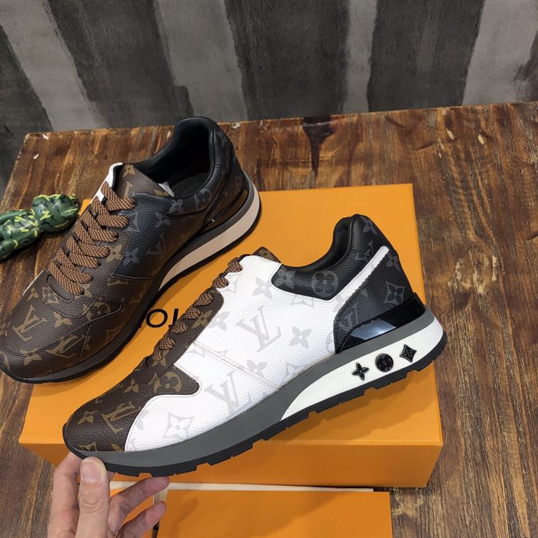 LOUIS VUITTON RUN AWAY SNEAKERS IN SLIVER - LVS008