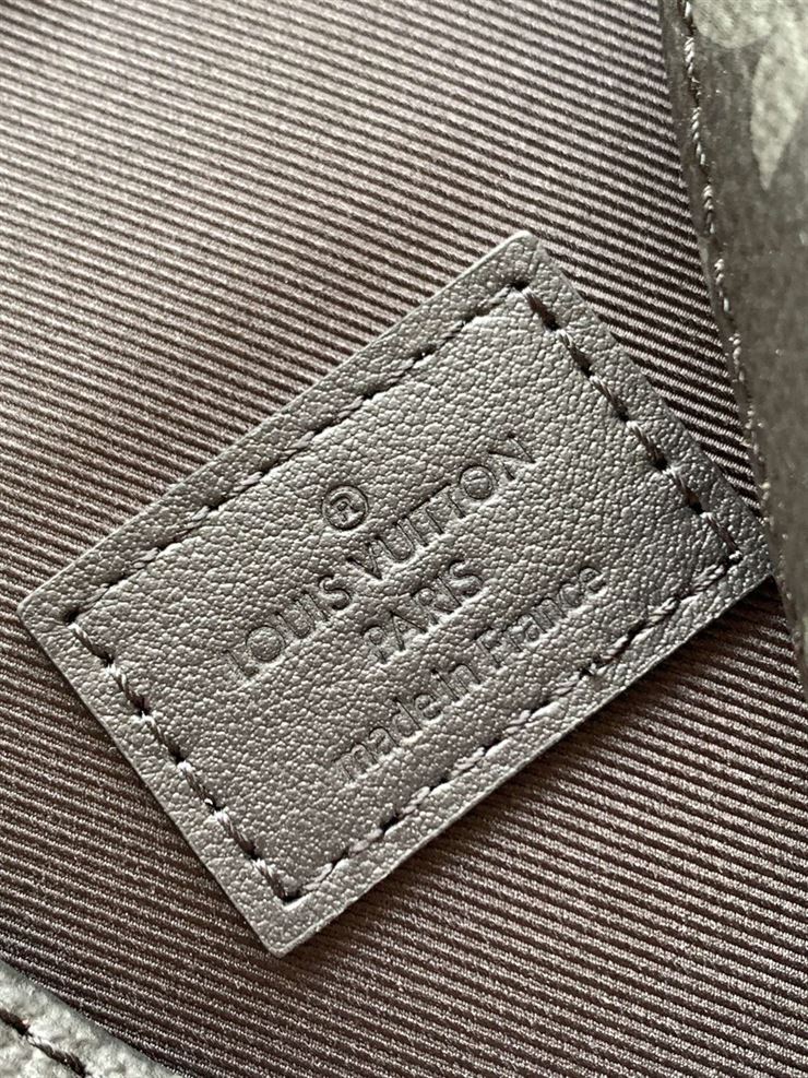 LOUIS VUITTON SAUMUR SLINGBAG MONOGRAM ECLIPSE COATED CANVAS - LVB010