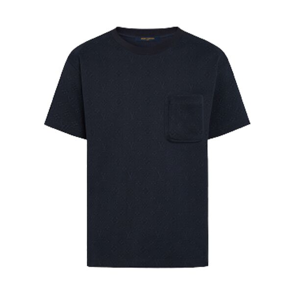 LOUIS VUITTON SIGNATURE 3D POCKET MONOGRAM T-SHIRT - LVTS048