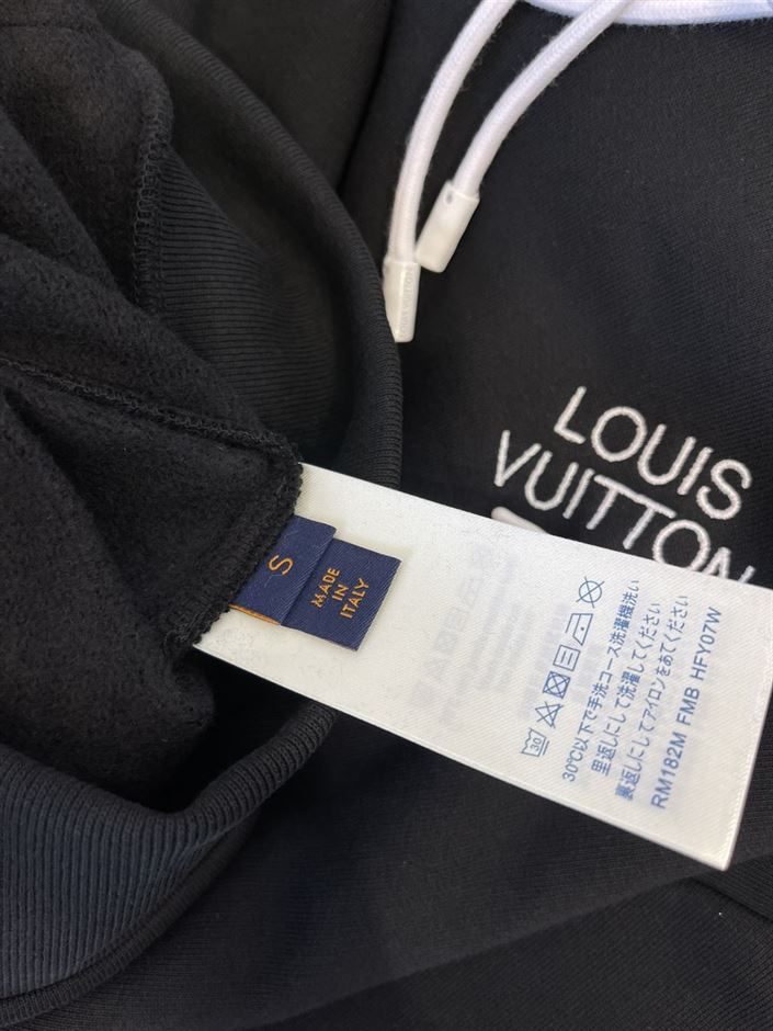 LOUIS VUITTON SIGNATURE HOODIE WITH EMBROIDERY - LVH041
