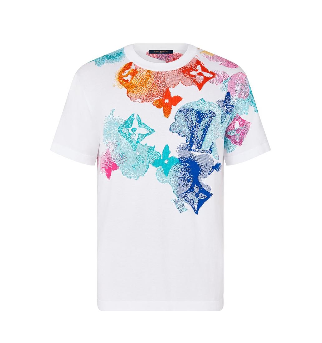 LOUIS VUITTON TEE SHIRT WATERCOLOR MONOGRAM - LVTS003