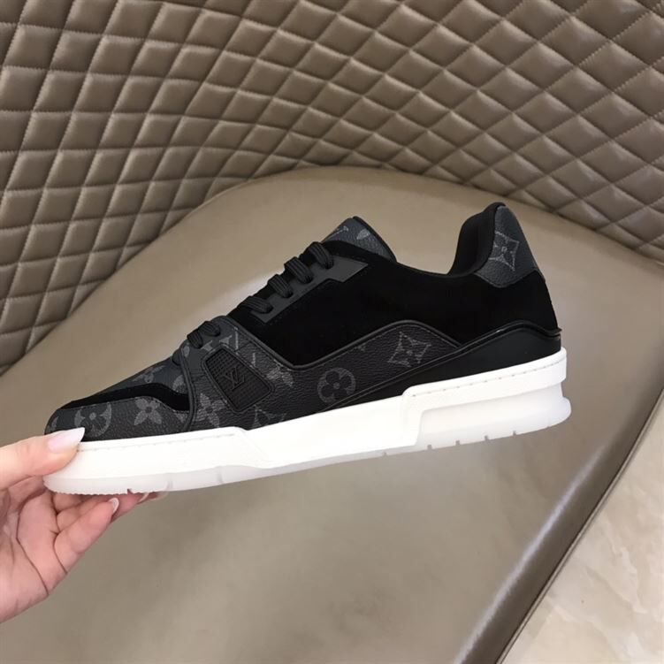 LOUIS VUITTON TRAINER BLACK MONOGRAM - LVS013