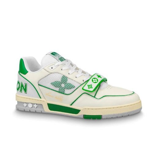 LOUIS VUITTON TRAINER GREEN MESH - LVS017
