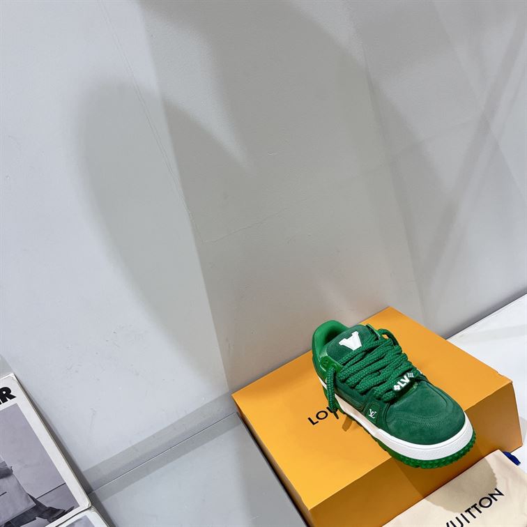 LOUIS VUITTON TRAINER MAXI LOW-TOP SNEAKERS - LVS163