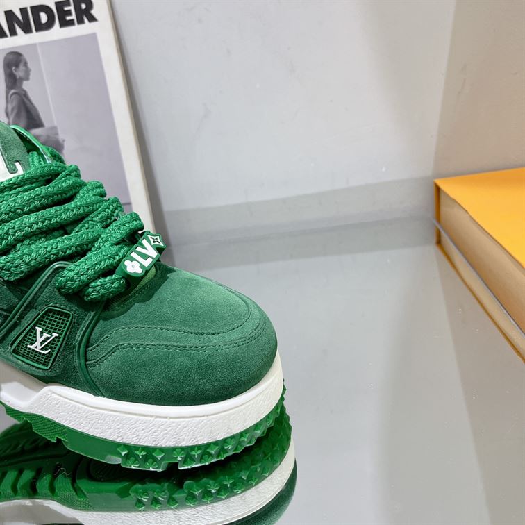 LOUIS VUITTON TRAINER MAXI LOW-TOP SNEAKERS - LVS163