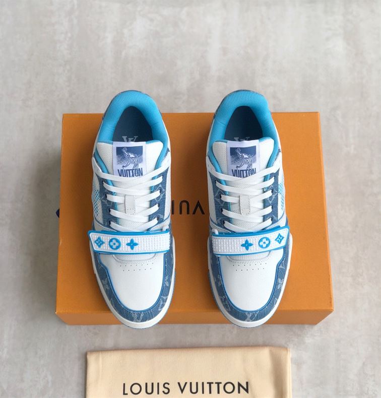 LOUIS VUITTON TRAINER MONOGRAM DENIM - LVS015