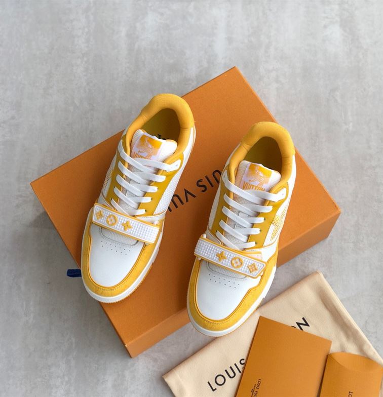 LOUIS VUITTON TRAINER SNEAKER YELLOW - LVS020