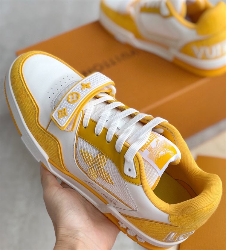 LOUIS VUITTON TRAINER SNEAKER YELLOW - LVS020