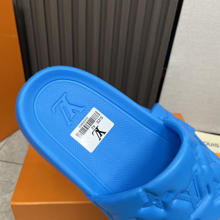 LOUIS VUITTON WATERFRONT MULE BLUE - LVSD042