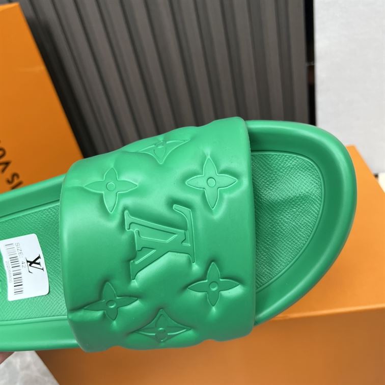 LOUIS VUITTON WATERFRONT MULE WHITE - LVSD045