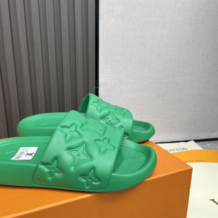 LOUIS VUITTON WATERFRONT MULE WHITE - LVSD045