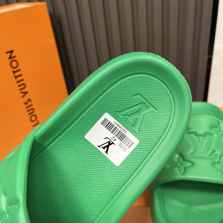 LOUIS VUITTON WATERFRONT MULE WHITE - LVSD045