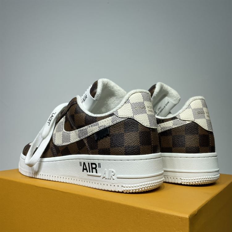 LOUIS VUITTON X NIKE AIR FORCE 1 LOW-TOP SNEAKERS - LVS132