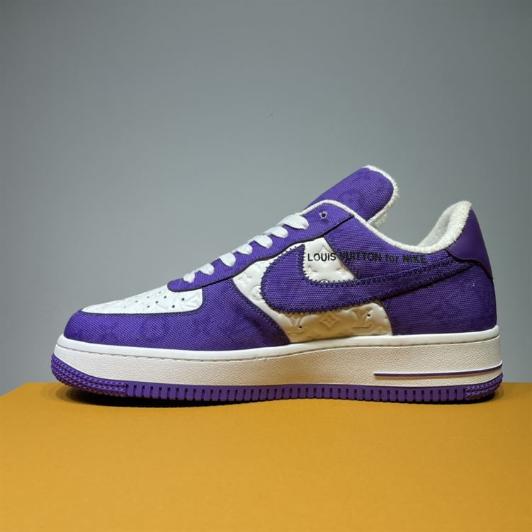 LOUIS VUITTON X NIKE AIR FORCE 1 LOW-TOP SNEAKERS - LVS138