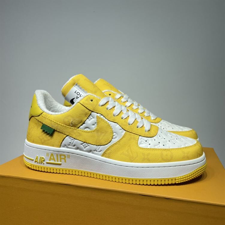 LOUIS VUITTON X NIKE AIR FORCE 1 LOW-TOP SNEAKERS - LVS139