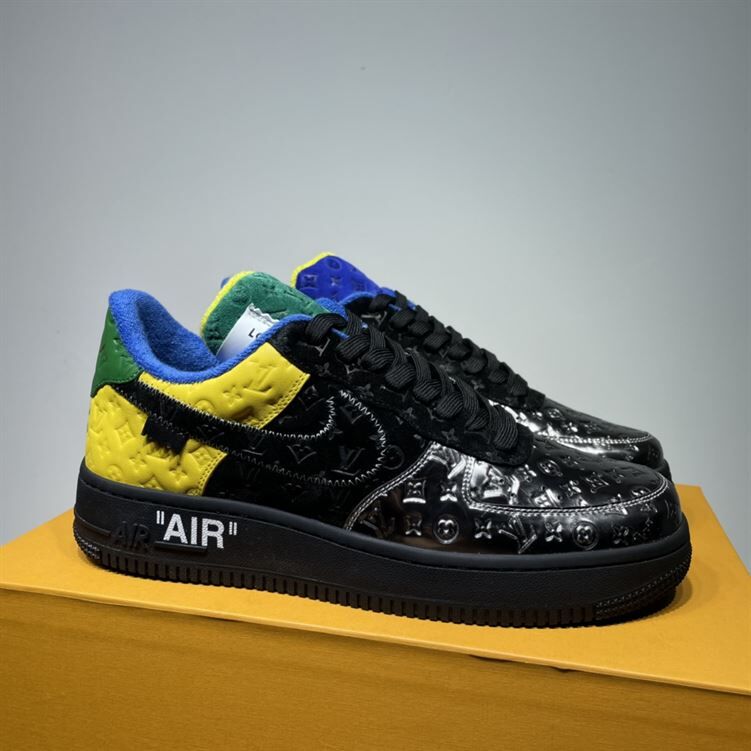 LOUIS VUITTON X NIKE AIR FORCE 1 LOW-TOP SNEAKERS - LVS140